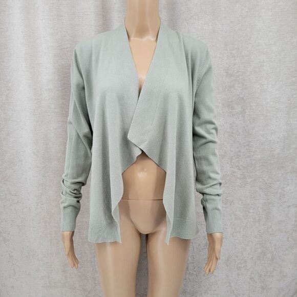 Vila Milano Light Sage Open Style Cardigan  Women's Small - Picture 1 of 12